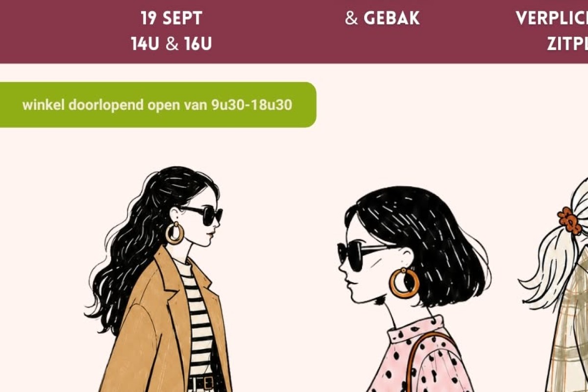 WeekendMode start de herfst met een exclusieve modeshow vol taartjes en trends